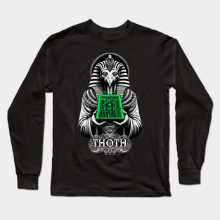 The Emerald Tablet Of Thoth Long Sleeve T-Shirt